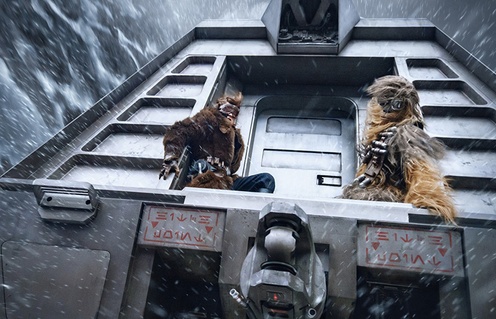 Une scène du film Solo: A Star Wars Story