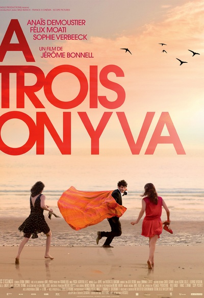 Affiche du film À trois on y va