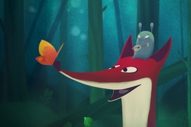 Une scène du film Yuku et la fleur de l'Himalaya