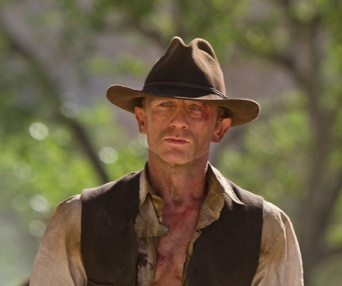 Une scène du film Cowboys & Aliens