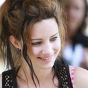 Laurence Leboeuf sur le plateau du film French Immersion