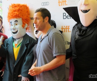 TIFF 2012 - Sur le tapis rouge de Hotel Transylvania