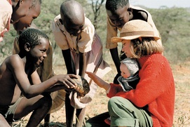 Scène du film Une enfance africaine