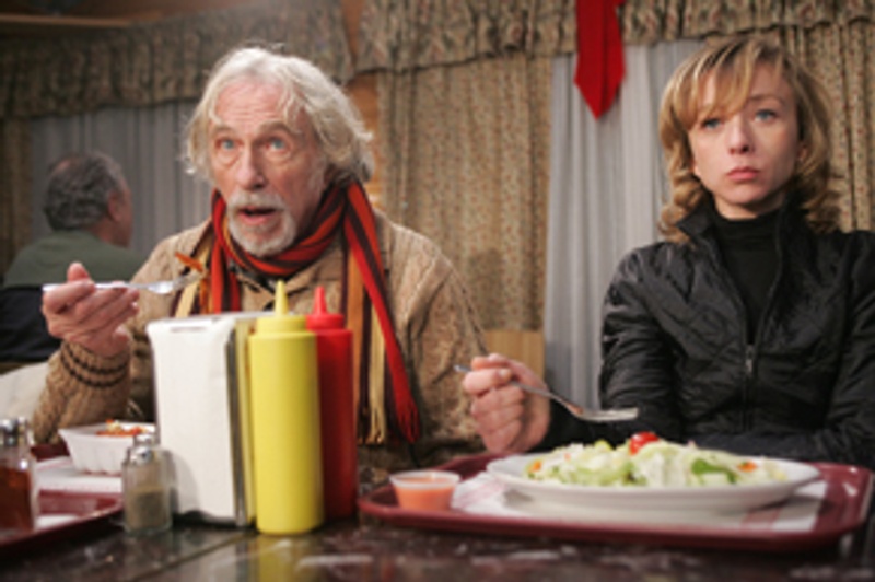 Pierre Richard et Sylvie Testud dans Le bonheur de Pierre