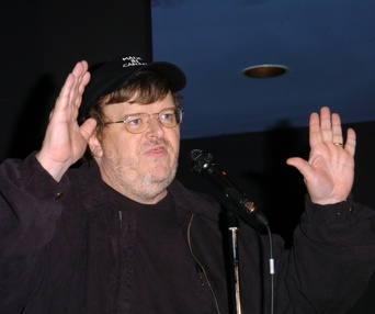 Scène du film Michael Moore : Ange ou démon?