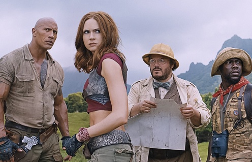 Une scène du film Jumanji: Welcome to the Jungle