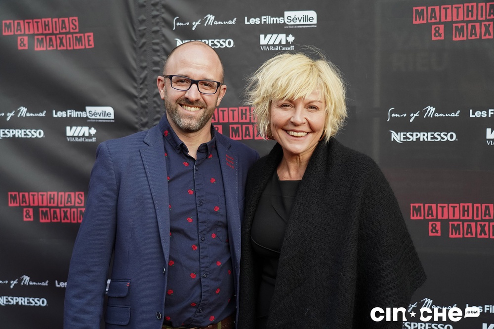 Sur le tapis rouge du film Matthias et Maxime