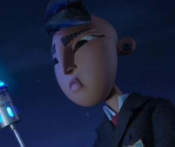 Une scène du film Wendell & Wild