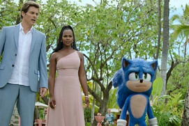 Une scène du film Sonic the Hedgehog 2 Une scène du film Sonic the Hedgehog 2