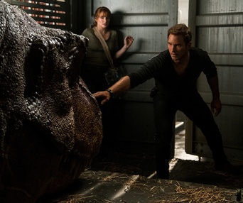 Une scène du film Jurassic World: Fallen Kingdom