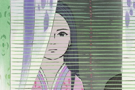 Une scène du film The Tale of Princess Kaguya