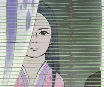 Une scène du film The Tale of Princess Kaguya