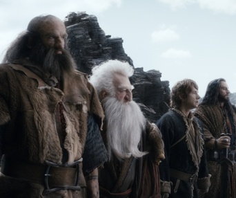 Une scène du film The Hobbit: The Desolation of Smaug