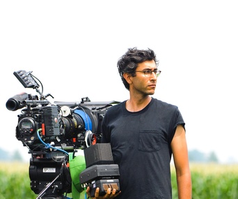 Sur le plateau du film At Any Price