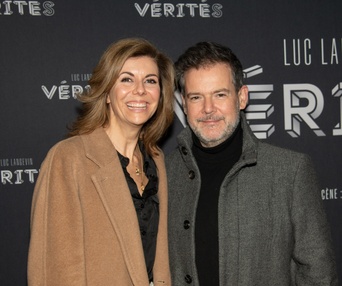 Tapis rouge du spectacle Vérités de Luc Langevin - Première à Montréal le 16 novembre 2022