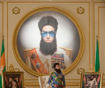 Une scène du film The Dictator