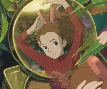 Une scène du film The Secret World of Arrietty