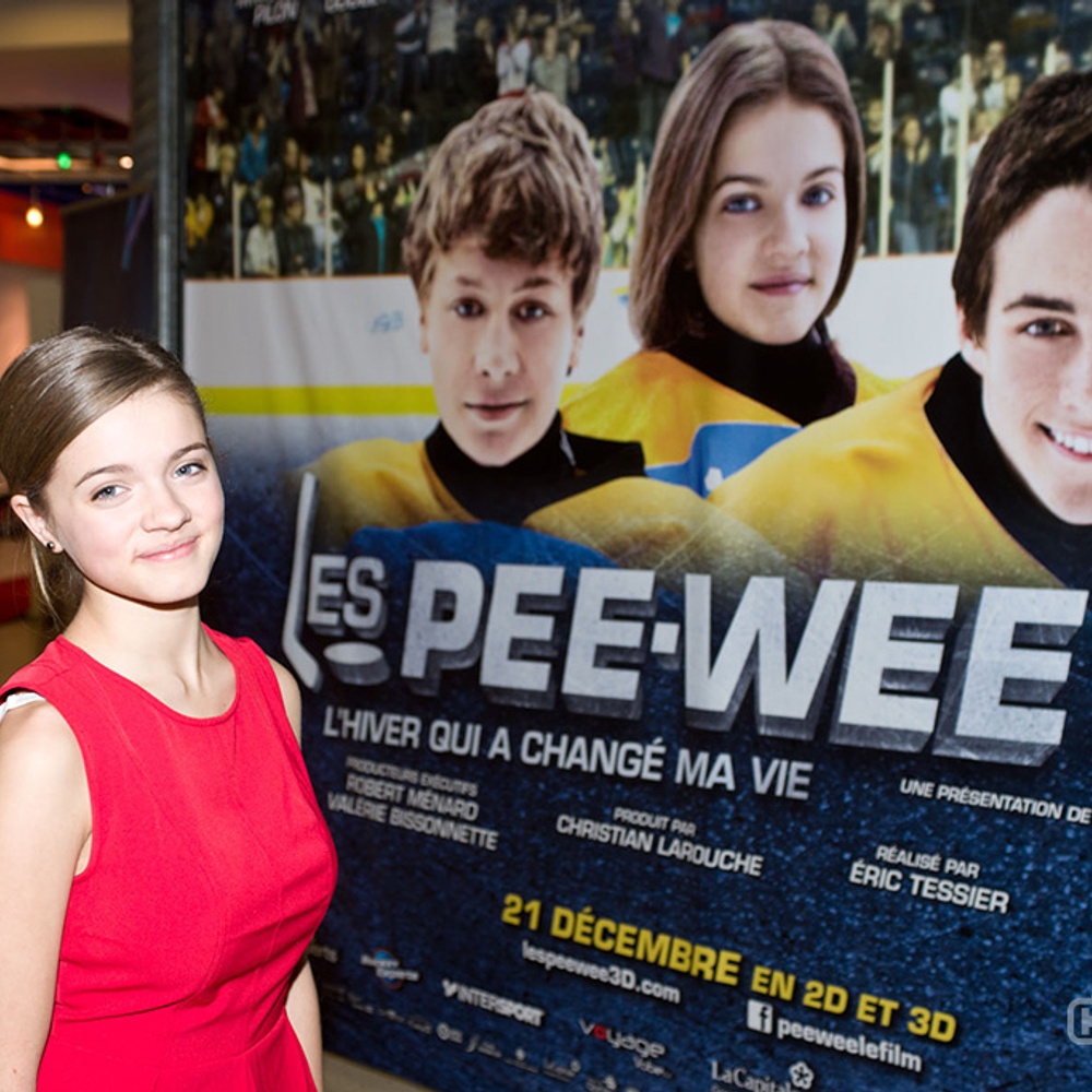 Sur le tapis rouge de Les Pee-Wee 3D : L'hiver qui  changé ma vie