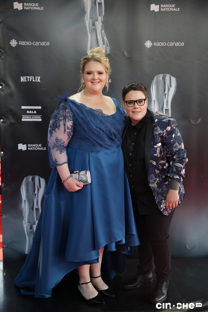 Sur le tapis rouge du Gala Québec Cinéma 2019