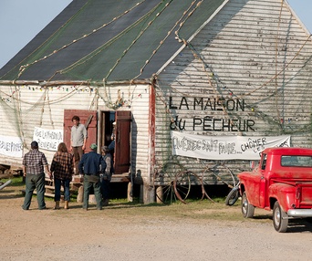 Une scène du film La maison du pêcheur