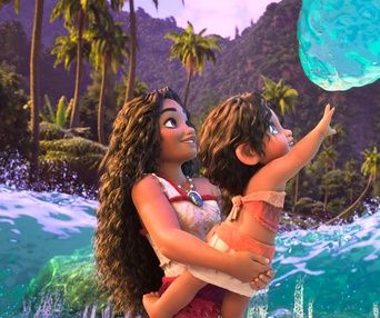 Une scène du film Moana 2