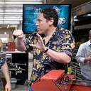 Jon Favreau et Robert Downey Jr. sur le plateau du film Iron Man 2