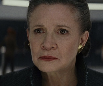 Une scène du film Star Wars: The Last Jedi