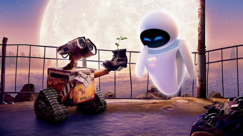 Une scène du film Wall-E