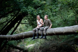 Une scène du film Les combattants Une scène du film Les combattants