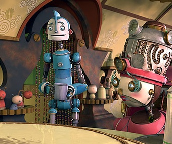 Scène du film Robots