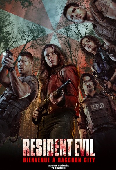 Affiche du film Resident Evil: Bienvenue à Raccoon City