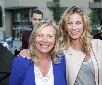 Sur le tapis rouge de Mommy
