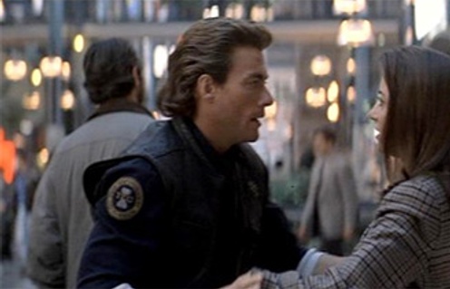 Une scène du film Timecop