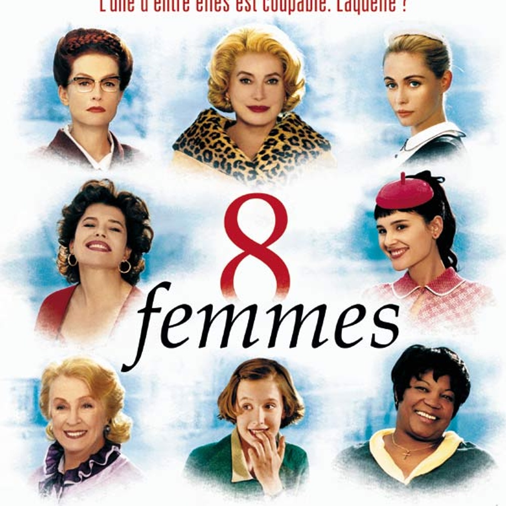 Affiche du film 8 femmes