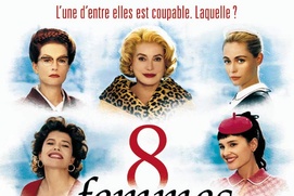 Affiche du film 8 femmes