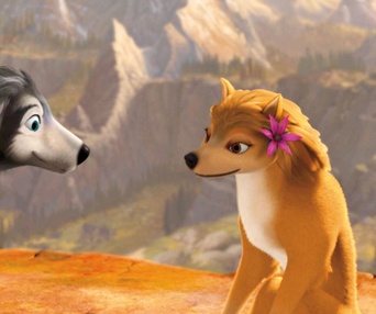 Une scène du film Alpha and Omega
