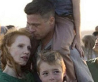 Brad Pitt dans The Tree of Life
