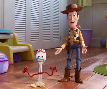 Une scène du film Toy Story 4