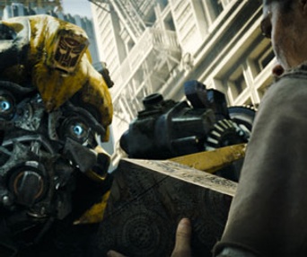 Scène du film Transformers