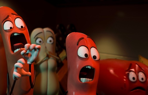 Une scène du film Sausage Party