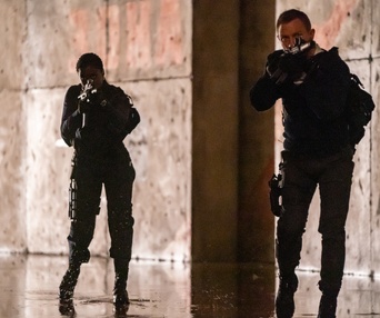 Une scène du film No Time to Die
