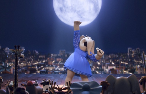 Une scène du film Sing