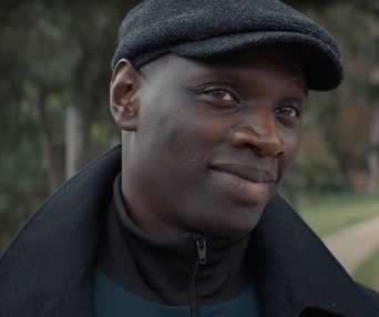Omar Sy dans la série Lupin.