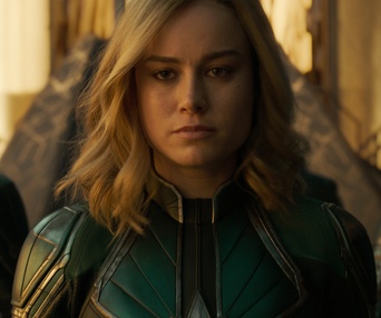 Une scène du film Captain Marvel