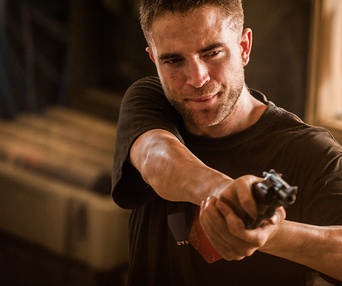 Une scène du film The Rover