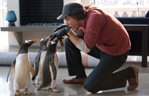 Jim Carrey dans le film Mr. Popper's Penguins