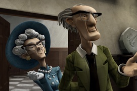 Une scène du film Nelly et Simon : Mission Yéti Une scène du film Nelly et Simon : Mission Yéti