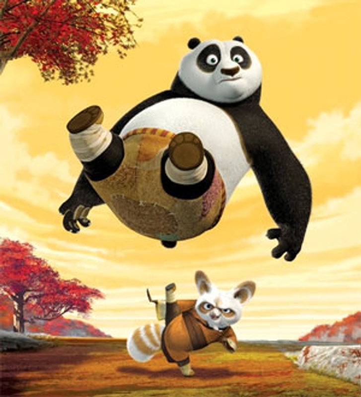 Une scène de Kung Fu Panda