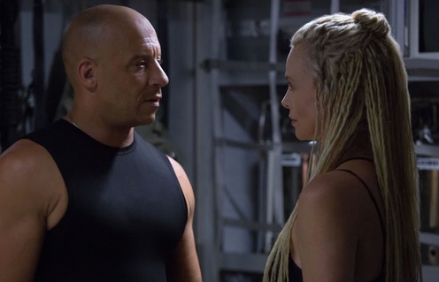 Une scène du film The Fate of the Furious