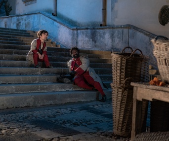 Une scène du film Cyrano